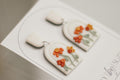 SL1 Summer Lovin’ Arch Handmade Lightweight Earrings, Trendy colors, Floral, Stainless Steel Hypoallergenic