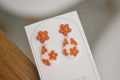 SL5 Summer Lovin’ Teardrop Handmade Lightweight Earrings, Trendy colors, Floral, Stainless Steel Hypoallergenic