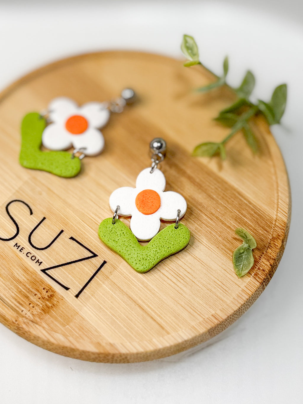FR9 Fruit Floral Inspired Earrings - Lightweight Statement Jewelry, Boutique Gift for Her
