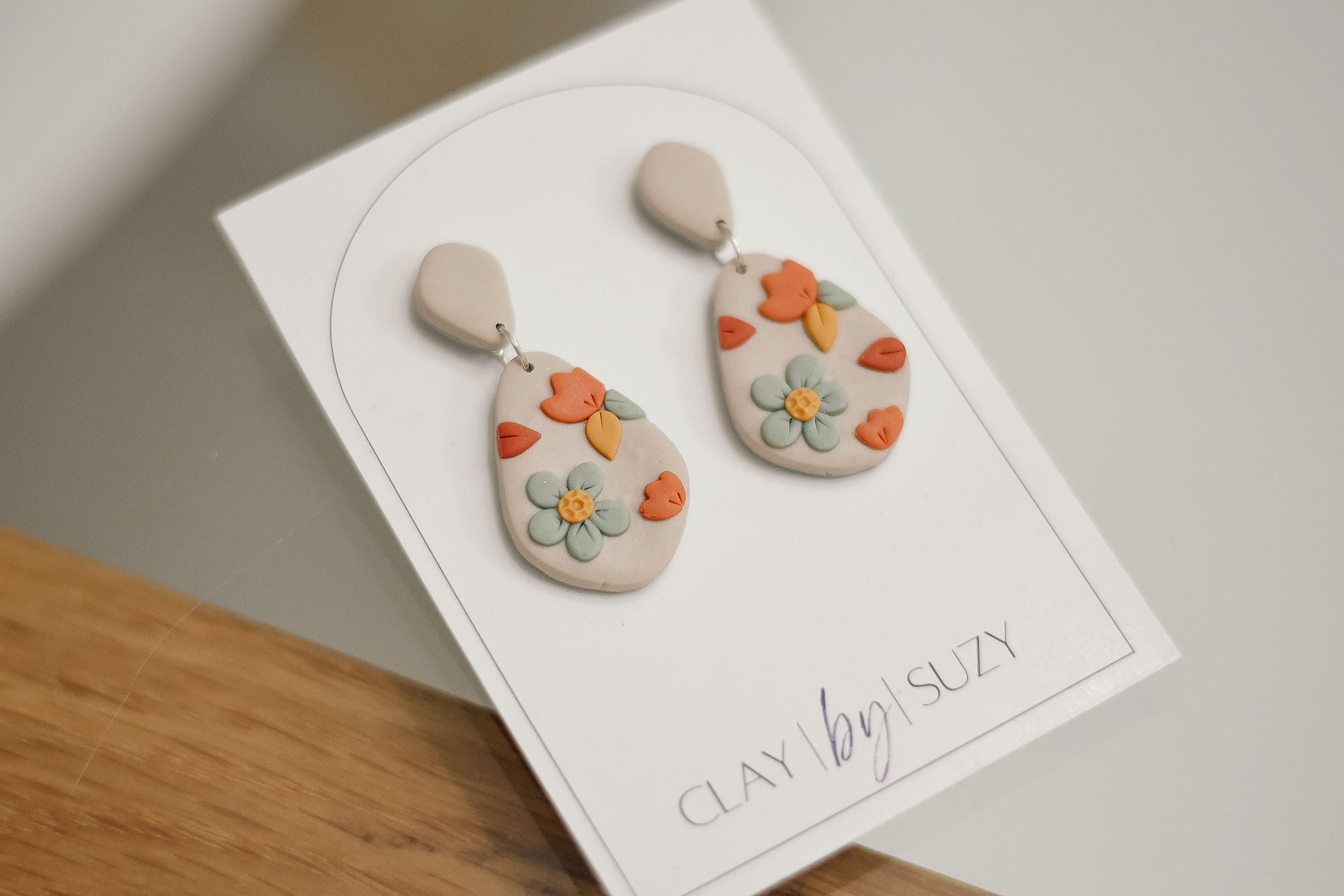SL5 Summer Lovin’ Teardrop Handmade Lightweight Earrings, Trendy colors, Floral, Stainless Steel Hypoallergenic