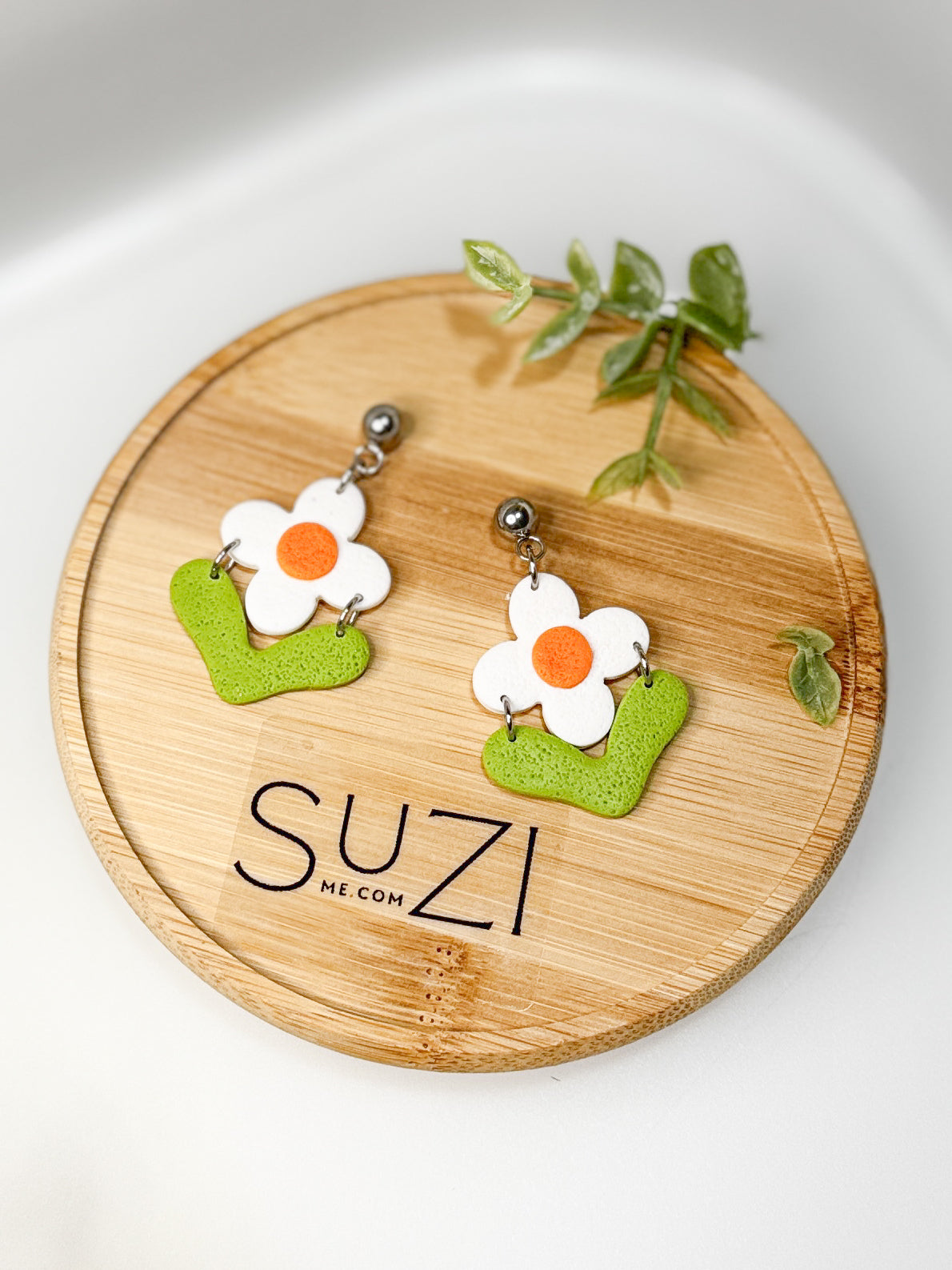 FR9 Fruit Floral Inspired Earrings - Lightweight Statement Jewelry, Boutique Gift for Her