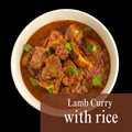 Lamb Curry (served with rice)