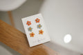 SL4 Summer Lovin’ Handmade Lightweight Earrings Studs, Trendy colors, Floral, Stainless Steel Hypoallergenic