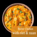 Butter Chicken (served with rice & naan)