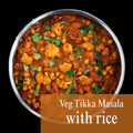 Roasted Vegetable Tikka Masala (served with rice)