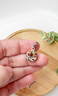 Dessert Charms, Candy, Ice Cream, Doughnuts, Polymer Clay Stainless Steel, Build your own Bracelet