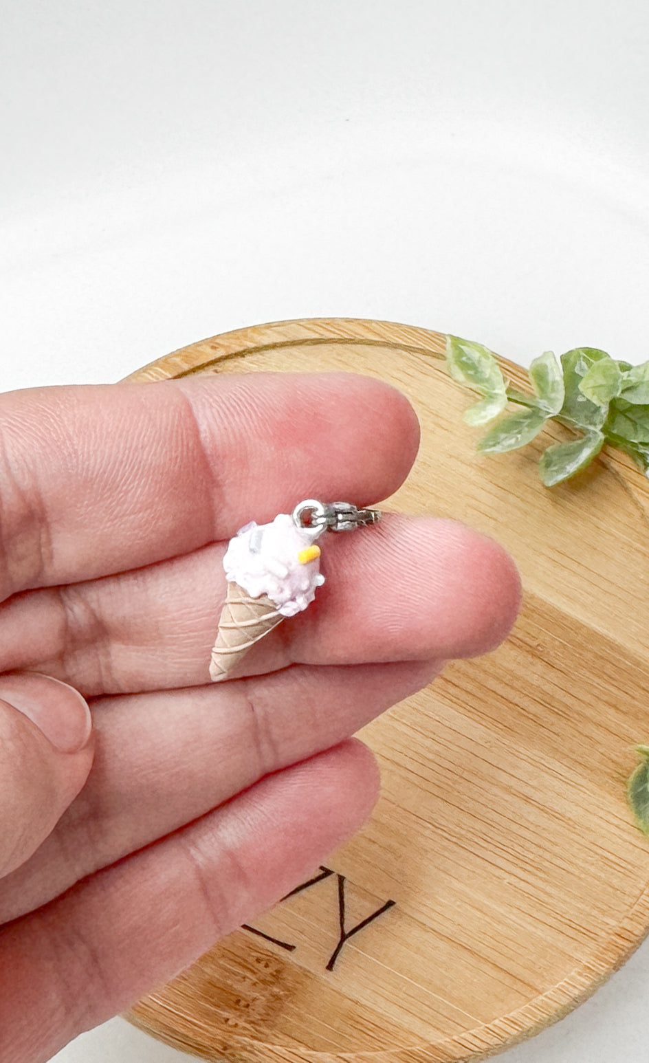 Dessert Charms, Candy, Ice Cream, Doughnuts, Polymer Clay Stainless Steel, Build your own Bracelet