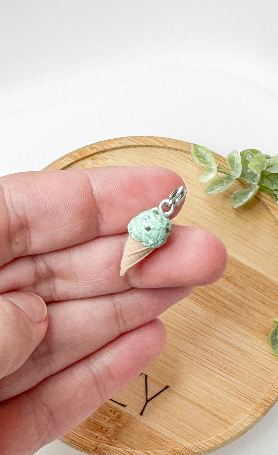 Dessert Charms, Candy, Ice Cream, Doughnuts, Polymer Clay Stainless Steel, Build your own Bracelet