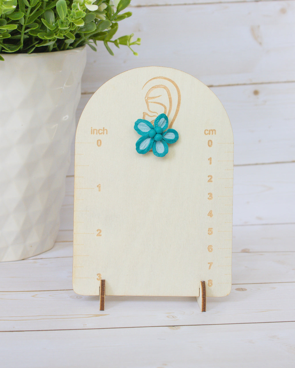 SS7 Pink Floral STUD Earrings | Lightweight Tropical Summer | Lightweight Polymer Clay| Gifts for Her