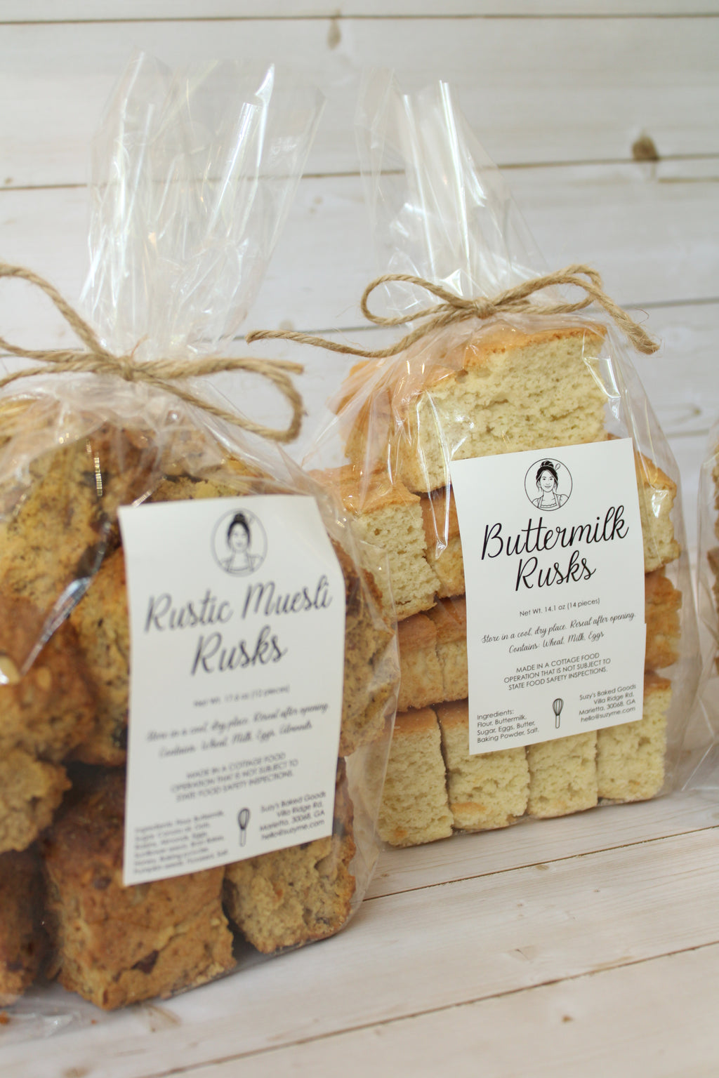 Rustic Muesli Rusks